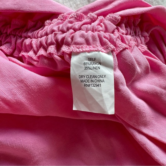 Amanda Uprichard Nessa Ruched Sheath Dress Pink Size S - Picture 7 of 12